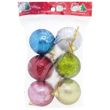 Christmas Ball 6pcs 5cm - buy, prices for - photo 1