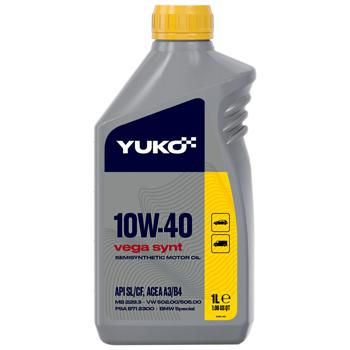 Масло моторное Yuko Vega Synt 10W-40 API SL/CF 1л