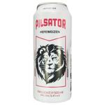 Pilsator Hefeweizen Beer 5.4% 0.5l
