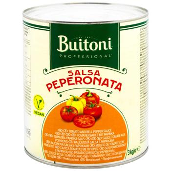 Buitoni Professional Salsa Peperonatai Tomato Sauce with Pepper 3kg