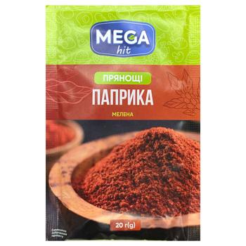 Паприка Mega hit мелена 20г - купити, ціни на Чудо Маркет - фото 1
