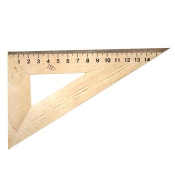 Wooden Triangle 16cm 30x60 - buy, prices for COSMOS - photo 1