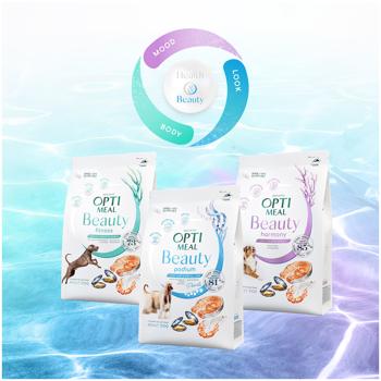 Optimeal Beauty Fitness Dry Food with Seafood for Adult Dogs of All Breeds 10kg - buy, prices for - photo 8