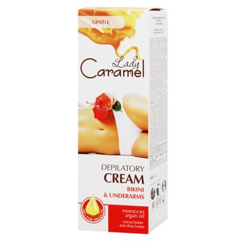 Lady Caramel Bikini Depilatory Cream 100ml