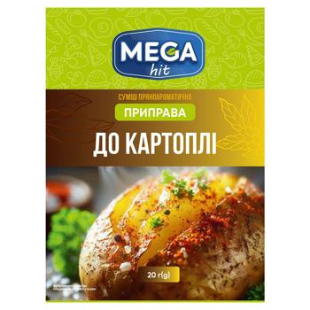 Приправа Mega hit До картоплі 20г - купити, ціни на Чудо Маркет - фото 1