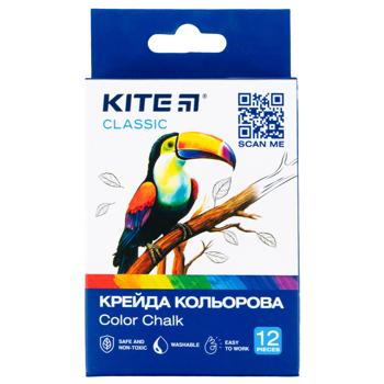 Kite Classic Color Chalk 12pcs - buy, prices for ULTRAMARKET - photo 1