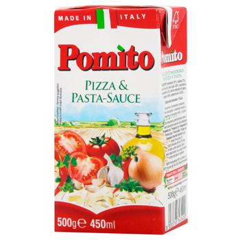 Pomito Tomato Sauce for Pizza and Pasta 500g - buy, prices for MegaMarket - photo 1