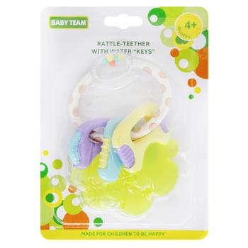 Baby Team Keys Teether Rattle with Water - buy, prices for - photo 3