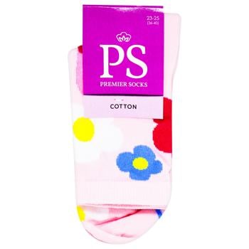 Носки Premier Socks Цветы женские классические р.23-25 - купить, цены на ЕКО Маркет - фото 2