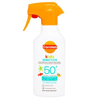 Молочко Carroten 270 мл дит. д/чутливї шкіри SPF50+ - купить, цены на КОСМОС - фото 1