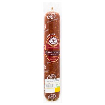 Farro Bavarska Salami Premium Boiled-Smoked Sausage - buy, prices for MegaMarket - photo 1