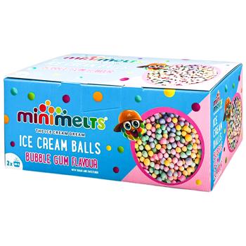 Морозиво Mini Melts зі смаком жувальної гумки 50г х 2шт - купити, ціни на Епіцентр FOOD - фото 1