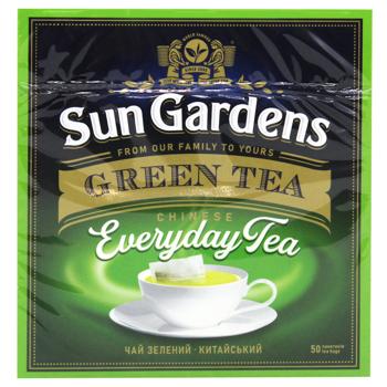 Чай зелений Sun Gardens Сlassic 1,6г*50шт - купити, ціни на ULTRAMARKET - фото 2