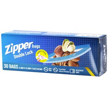 Набір zip-пакетів 14*16см 30шт