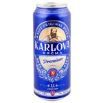 Karlova Krcma Premium Light Filtered Beer 4.8% 0.5l