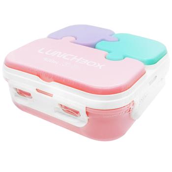 Set of Puzzle Lunch Boxes 0.9l 0359-34235 - buy, prices for COSMOS - photo 2