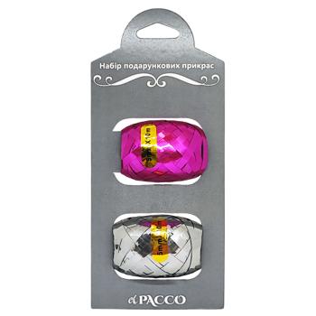 El Pacco Ribbon Set of Decorations for Gifts 5mm*10m 2pcs - buy, prices for COSMOS - photo 5