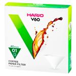 Фільтри Hario V60 01 40шт білий 