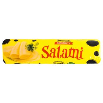 Сир Serenada Салямі 45% - купити, ціни на Чудо Маркет - фото 1