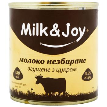 Молоко згущене Milk&Joy незбиране з цукром 8,5% 380г - купити, ціни на - фото 2