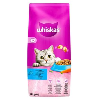 Корм Whiskas Тунець сухий для котів - купити, ціни на Таврія В - фото 1