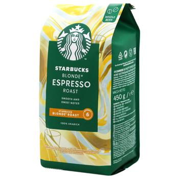 Кофе в зернах STARBUCKS® Blonde Espresso Roast 450г - купить, цены на КОСМОС - фото 1