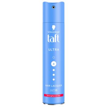 Лак для волос Taft Ultra Фиксация 4 250мл