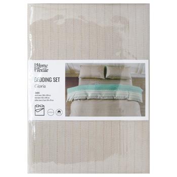 Комплект постельного белья Ardesto Gloria коричневый 2,0 спальный - купить, цены на МегаМаркет - фото 1