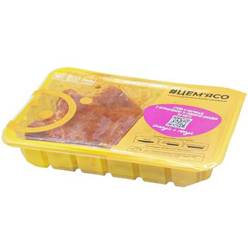 #ЦЕМ'ЯСО Chilled Pork Loin Steak on Bone in Marinade with Cranberry ~1kg - buy, prices for Auchan - photo 1