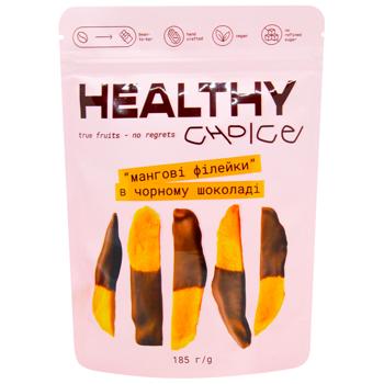 Healthy Choice Mango Slices in Dark Chocolate 185g