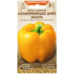 Semena Ukrainy California Miracle Gold Sweet Pepper 0.25 g