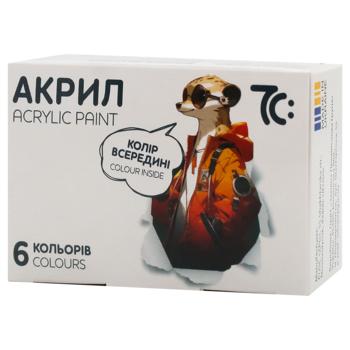 7C Acrylic Paints 10ml*6 Colours - buy, prices for EKO Market - photo 4