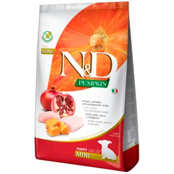 Farmina N&D Pumpkin Dry Food with Chicken, Pumpkin and Pomegranate for Small Breed Puppies 2.5kg