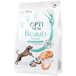 Корм сухий Optimeal Beauty Fitness з морепродуктами для стерилізованих котів 1,5кг