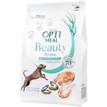 Корм сухий Optimeal Beauty Fitness з морепродуктами для стерилізованих котів 1,5кг - купити, ціни на MasterZoo - фото 1