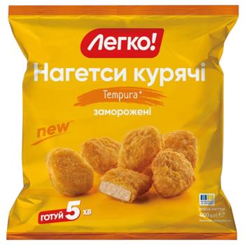 Наггетсы куриные Легко! Tempura замороженные 400г