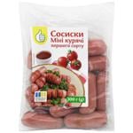 Сосиски Auchan міні курячі перший сорт 300г