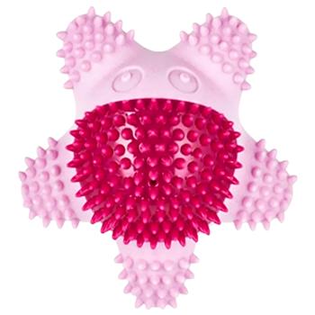 AnimAll GrizZzly Starfish Puppy Toy with Squeaker Pink