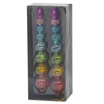 Украшения елочные Koopman Сосулька 4х22см 2шт - купить, цены на - фото 3