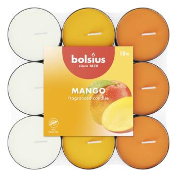 Bolsius Mango Candles-Tablets 3.5g 18pcs