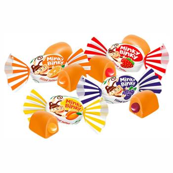 Roshen Minky Binky Candies with Jelly Filling