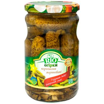 Rio Pickled Gherkins 550g - buy, prices for Torba - photo 1