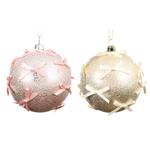 Куля ялинкова Decoris Romance 8см в асортименті