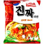 Лапша Jinjja Ramyun со вкусом кимчи 120г