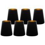 Stolzle Power Glass Set 6pcs 380ml Black/Gold