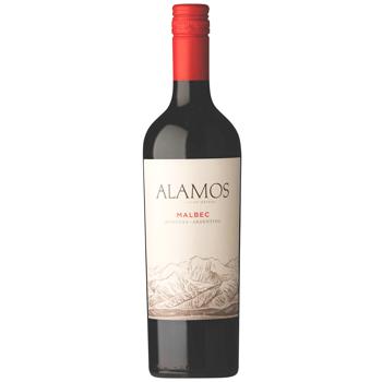 Вино Catena Alamos Mendoza Malbec красное сухое 13,5% 0,75л - купить, цены на МегаМаркет - фото 1