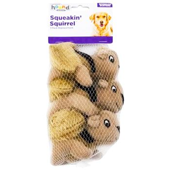 Outward Hound Squirrel Plush Dog Toy 3pcs - buy, prices for MasterZoo - photo 5