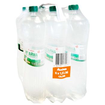 Auchan Krayna Lightly Carbonated Mineral Water 1.5l x 6pcs