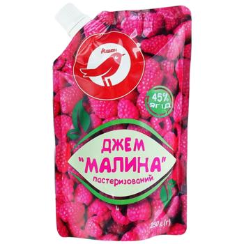 Auchan Raspberry Jam 250g - buy, prices for COSMOS - photo 1