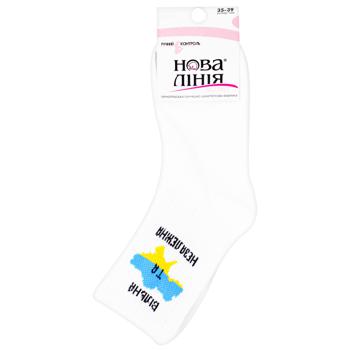 Nova Liniya Women's Socks Size 35-39 - buy, prices for Auchan - photo 1